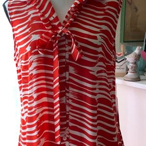 Cabi coral pleated Paintbrush shift, perfect for Easter brunch 🐣🐇🌸🌼🌷